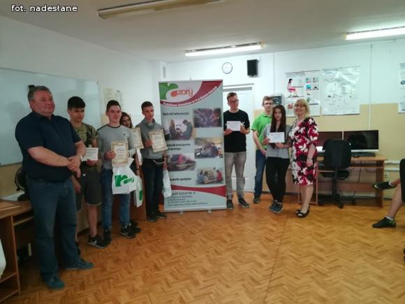 III Konkurs Mój zawód - moją przyszłością w ZS Nr 4 w Kutnie - Azorach rozstrzygnięty