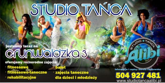 WAKACYJNE ZAJĘCIA TANECZNO - FITNESSOWE W STUDIU TAŃCA ALIBI