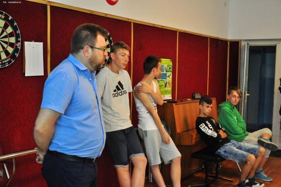 Adam Kubiak i Patryk Kieszkowski wygrali II Turniej Darta