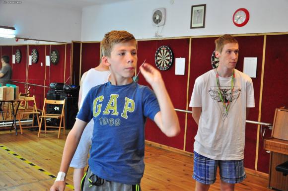 Adam Kubiak i Patryk Kieszkowski wygrali II Turniej Darta