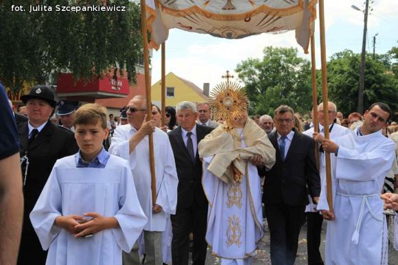 Boże Ciało w Krośniewicach