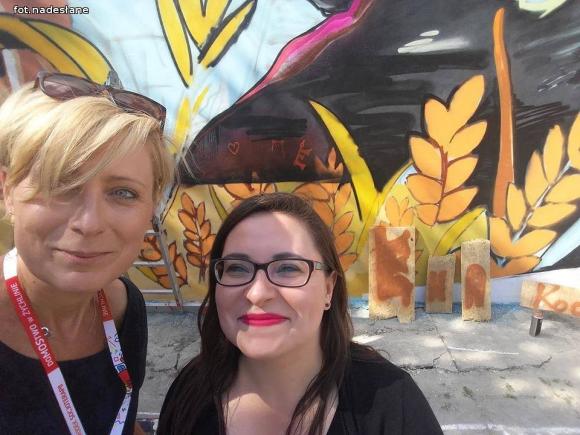 Super mural w Żychlinie. Piknik DoMOStwa