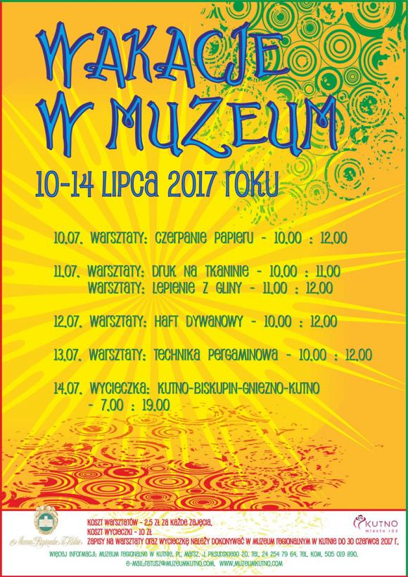 Wakacje w kutnowskim muzeum