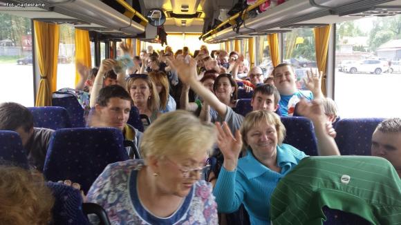 Piknik dla podopiecznych Stowarzyszenia na rzecz Osób z Niepełnosprawnością Intelektualną