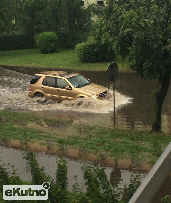 Ulewa w środę
