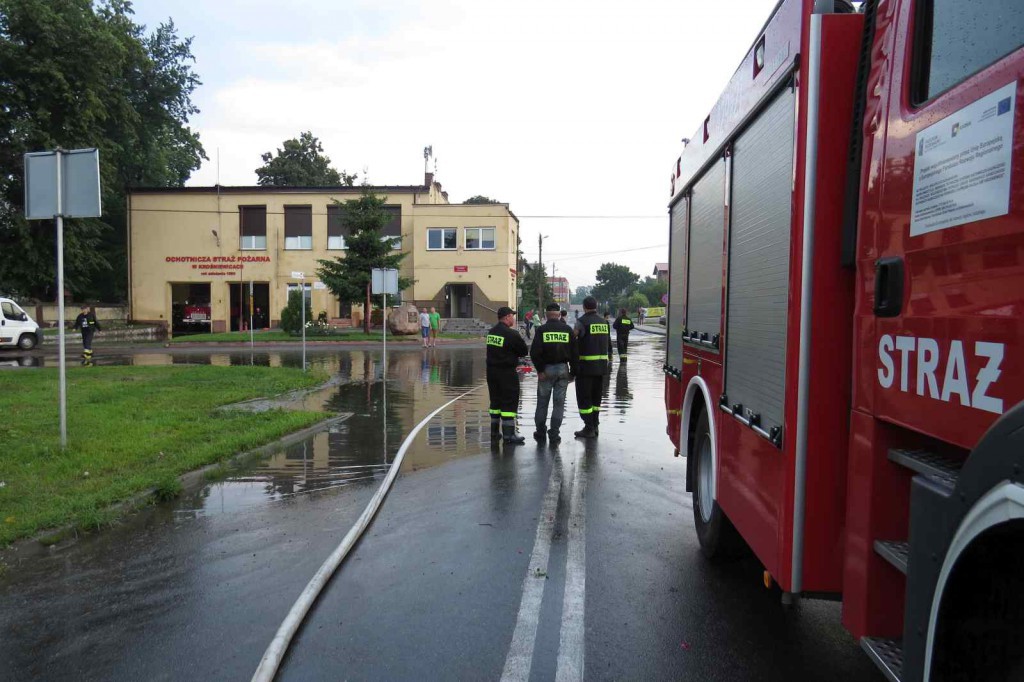 Zalana Targowa w Krośniewicach