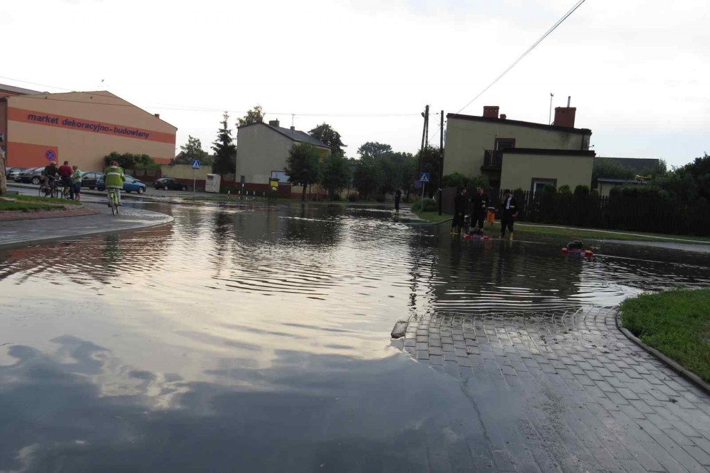 Zalana Targowa w Krośniewicach