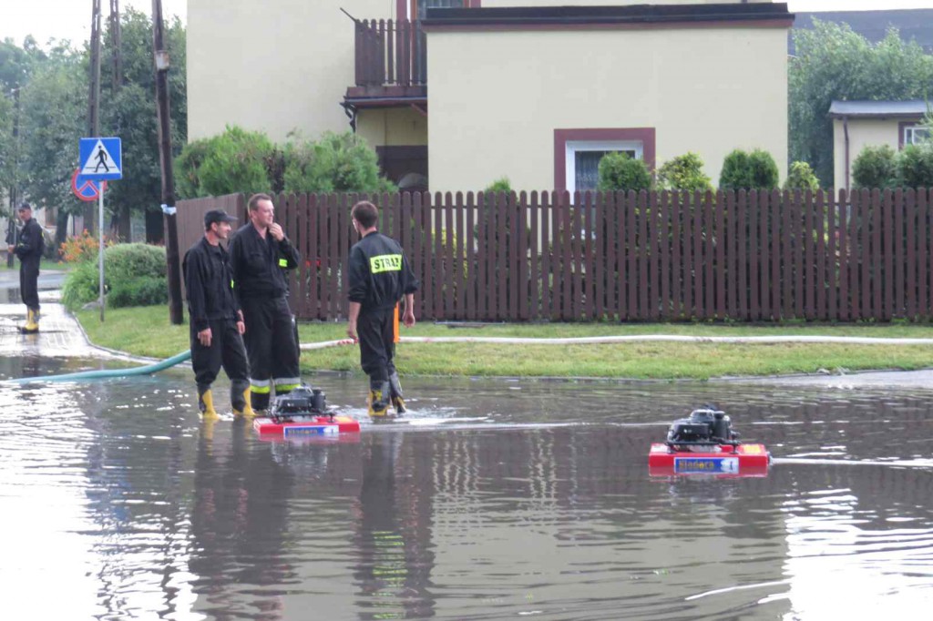 Zalana Targowa w Krośniewicach
