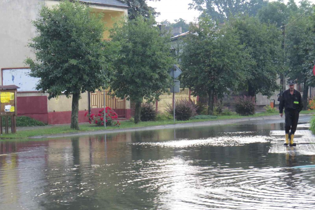 Zalana Targowa w Krośniewicach