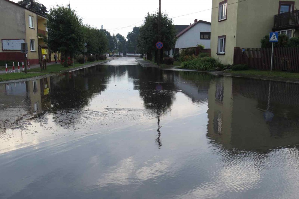 Zalana Targowa w Krośniewicach