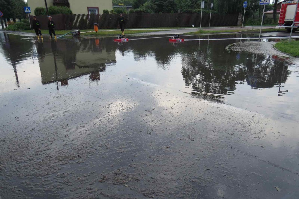 Zalana Targowa w Krośniewicach