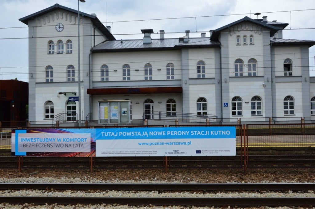 Trwa remont na dworcu PKP