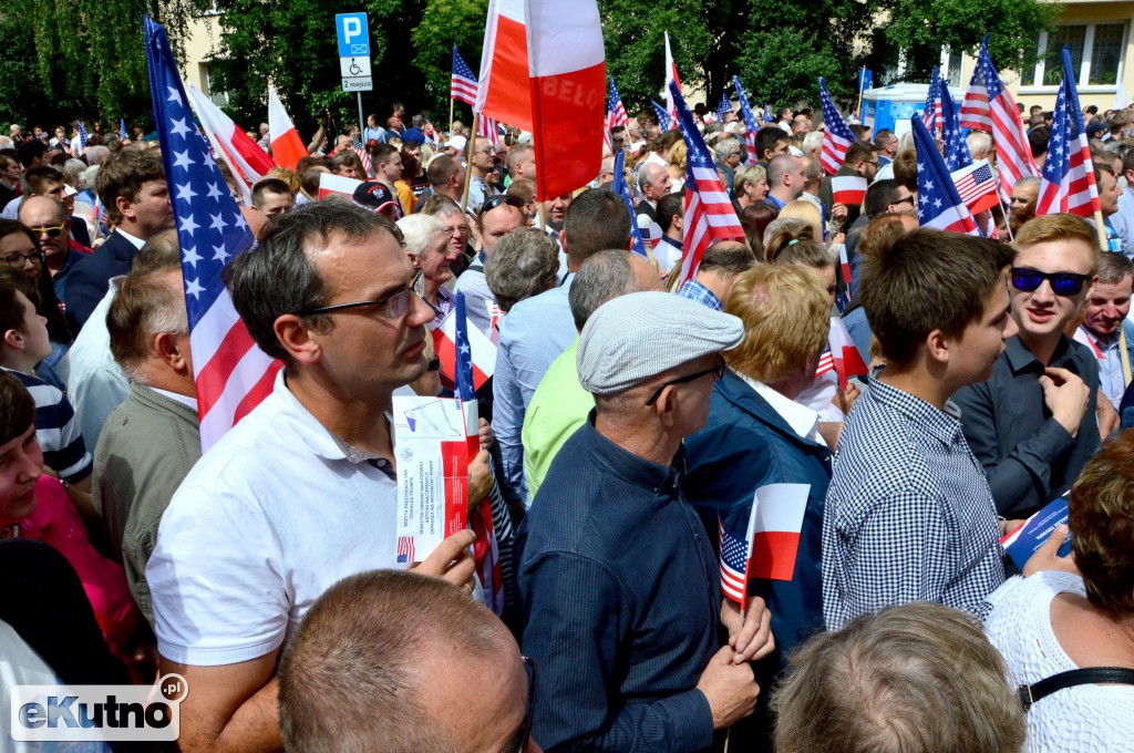 Donald Trump w Warszawie