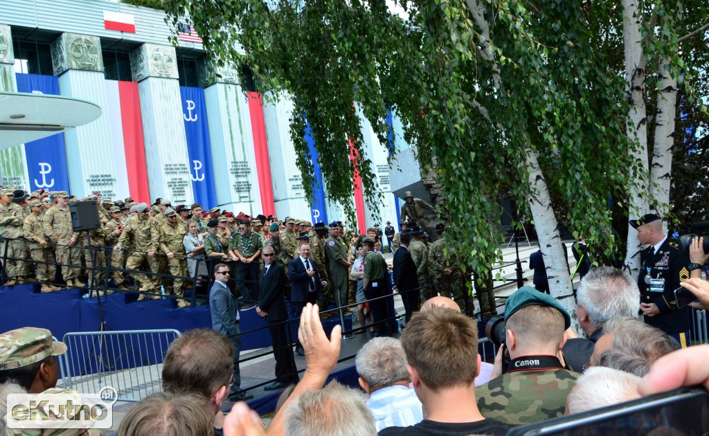 Donald Trump w Warszawie