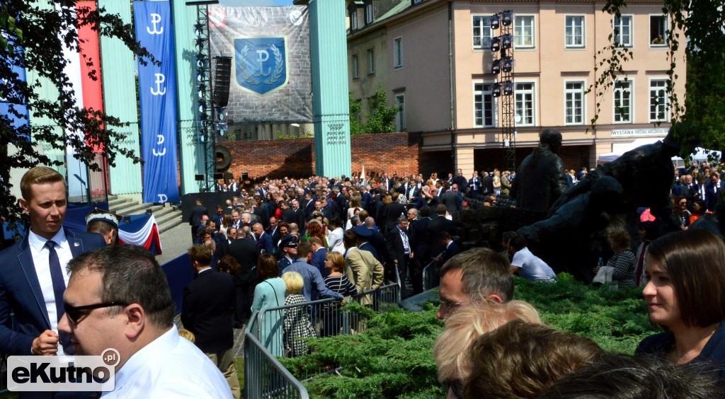 Donald Trump w Warszawie