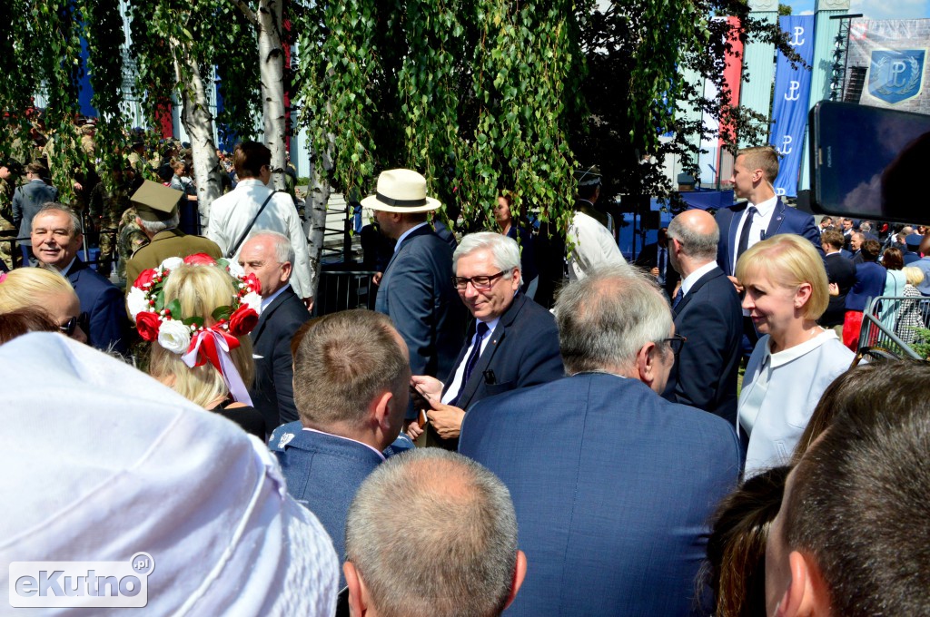 Donald Trump w Warszawie