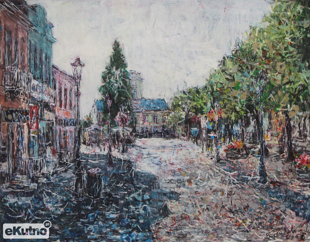 Kutno na obrazach B. Gardolińskiego