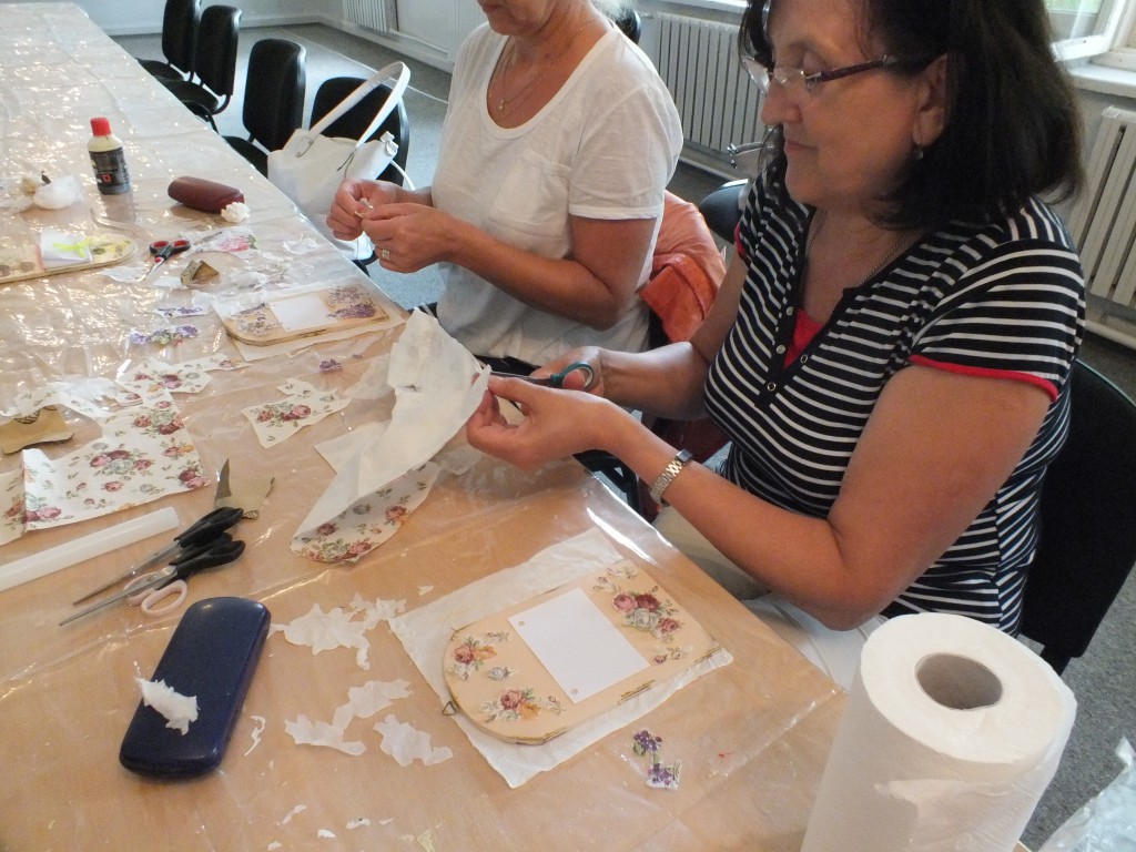Decoupage dla dorosłych w Leszczynku