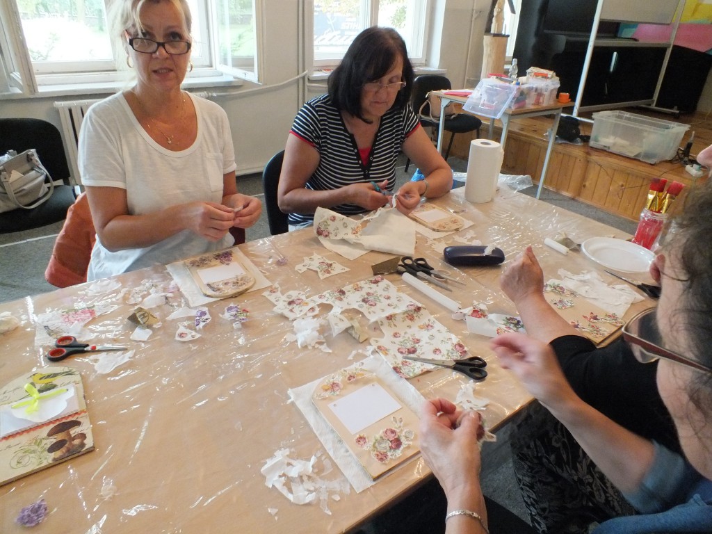 Decoupage dla dorosłych w Leszczynku