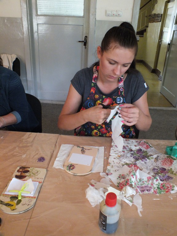 Decoupage dla dorosłych w Leszczynku