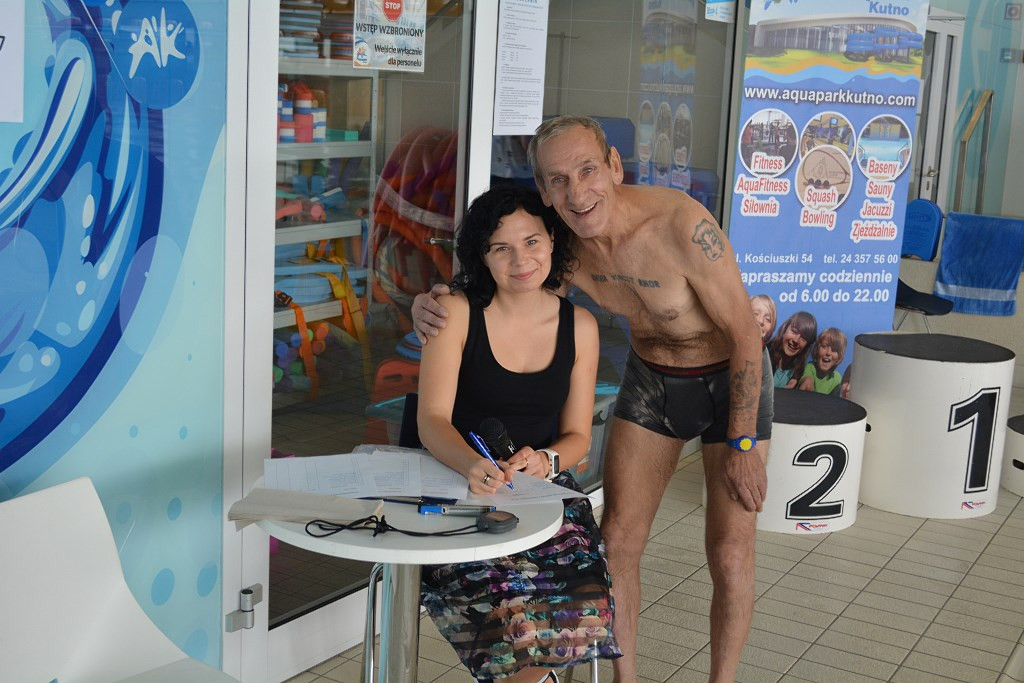 IV zawody pływackie seniorów