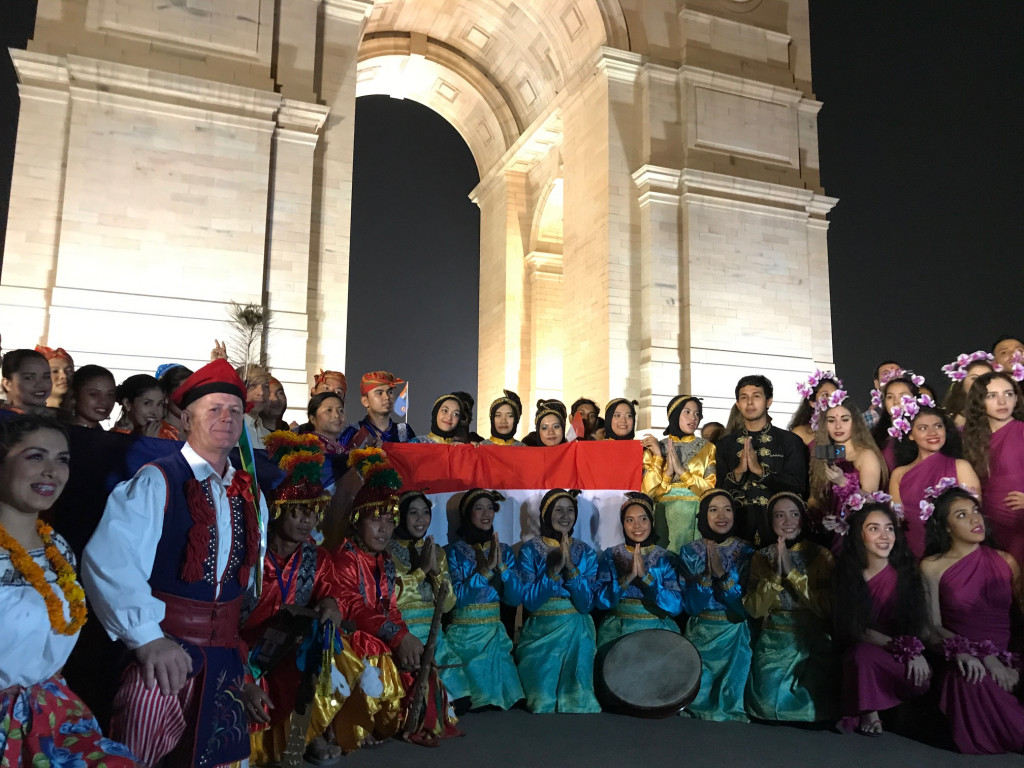 Zespół Pieśni i Tańca w Indiach