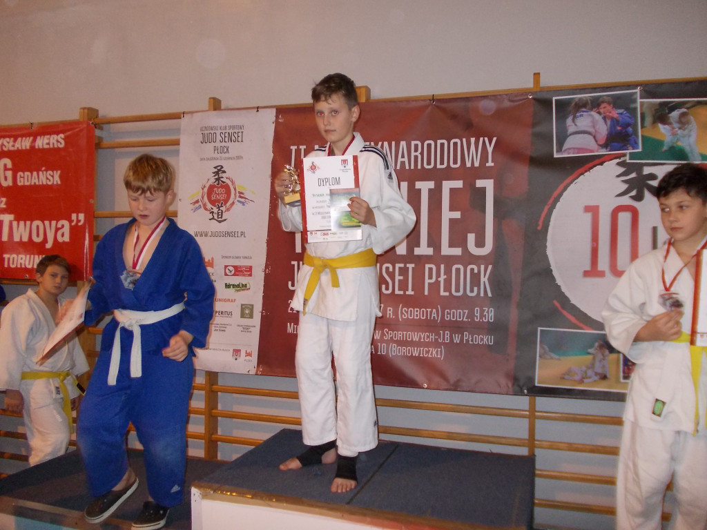 Nasi judocy na matach w Płocku