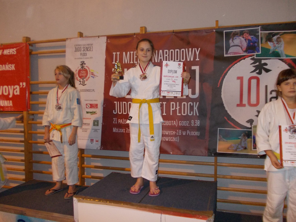 Nasi judocy na matach w Płocku