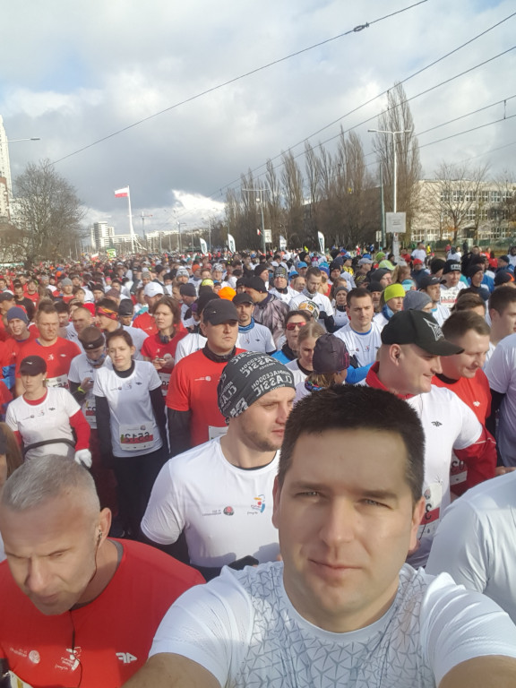 Mieszkańcy na 29. Biegu Nieodległości