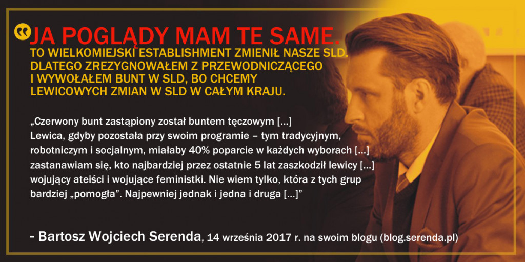 B. Serenda. JA POGLĄDY MAM TE SAME