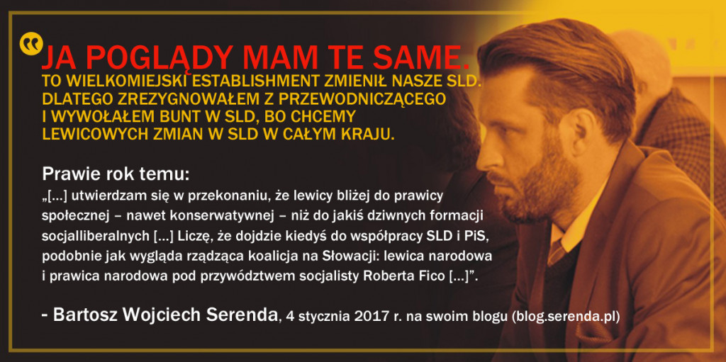 B. Serenda. JA POGLĄDY MAM TE SAME