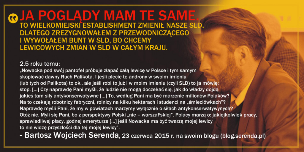B. Serenda. JA POGLĄDY MAM TE SAME