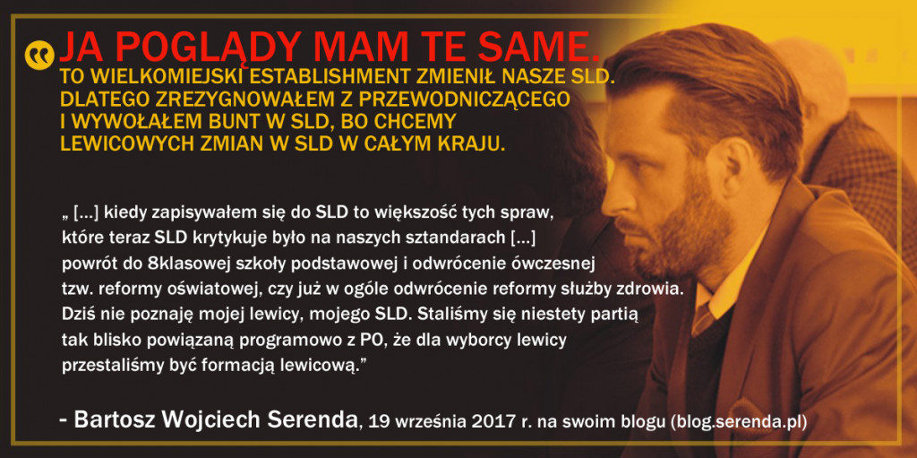B. Serenda. JA POGLĄDY MAM TE SAME