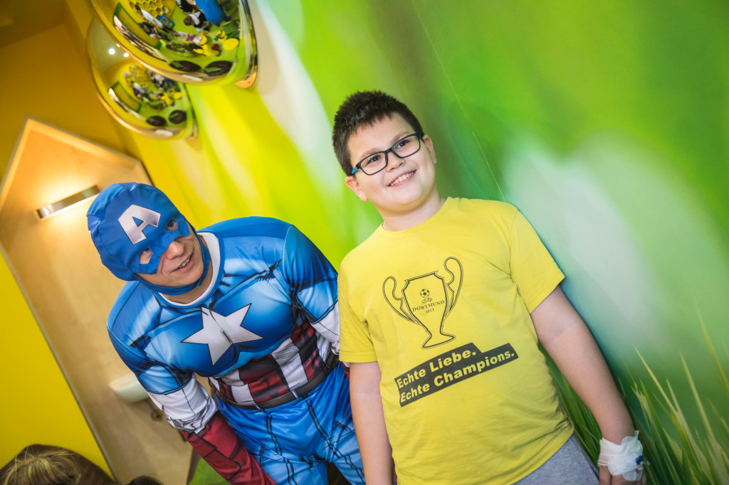 Sala zabaw TEVY w szpitalu