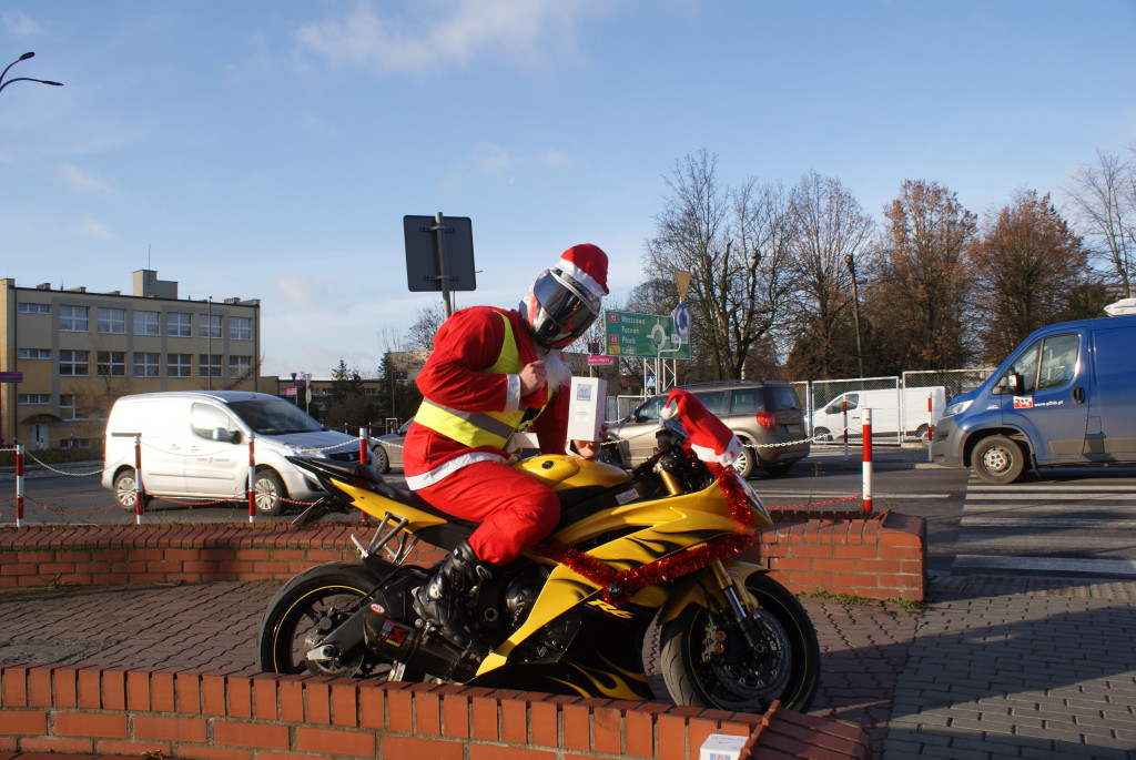 MOTOMIKOŁAJE w akcji w Kutnie