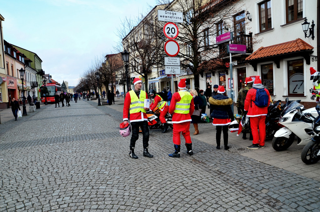 MOTOMIKOŁAJE w akcji w Kutnie