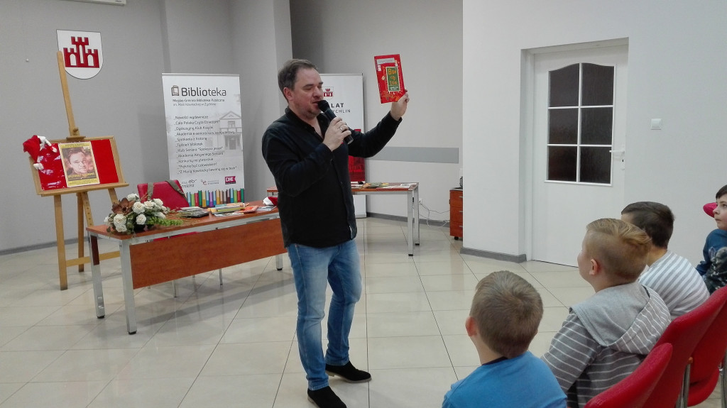 Grzegorz Kasdepke w Żychlinie