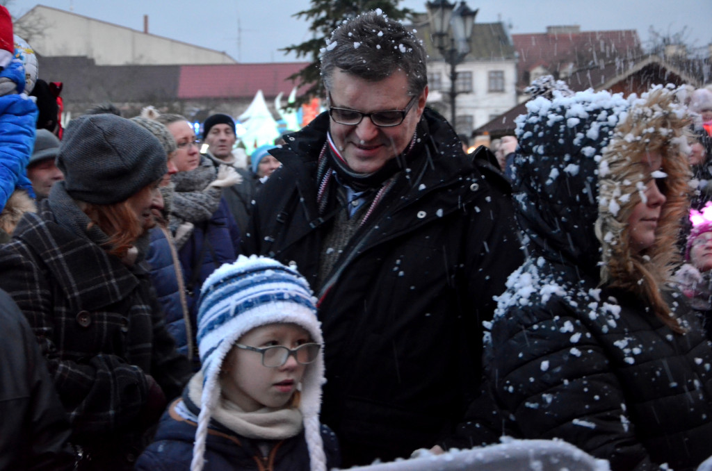 Wigilia pod Ratuszem w Kutnie