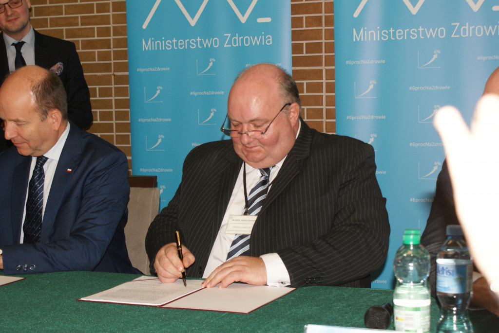 Minister zdrowia w Kutnie