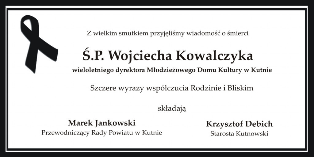 Kondolencje