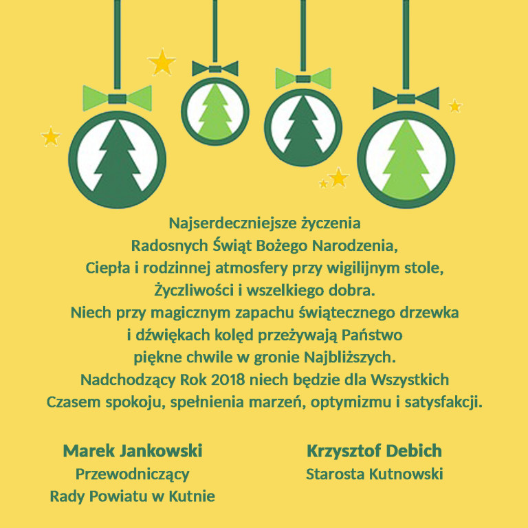 Życzenia Świąteczne