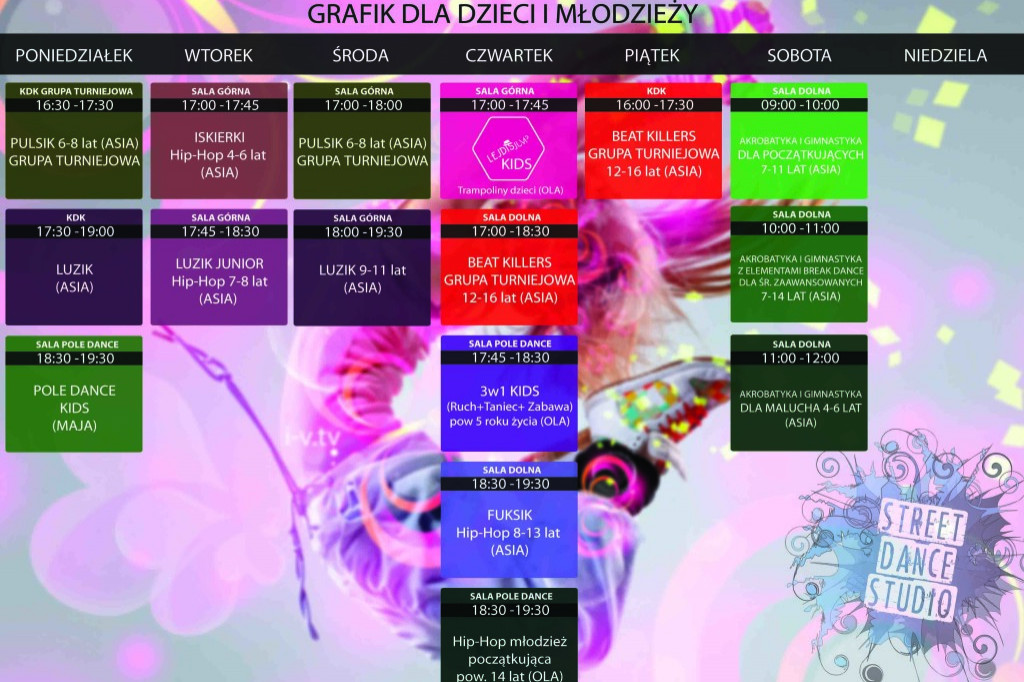 Street Dance Studio zaprasza