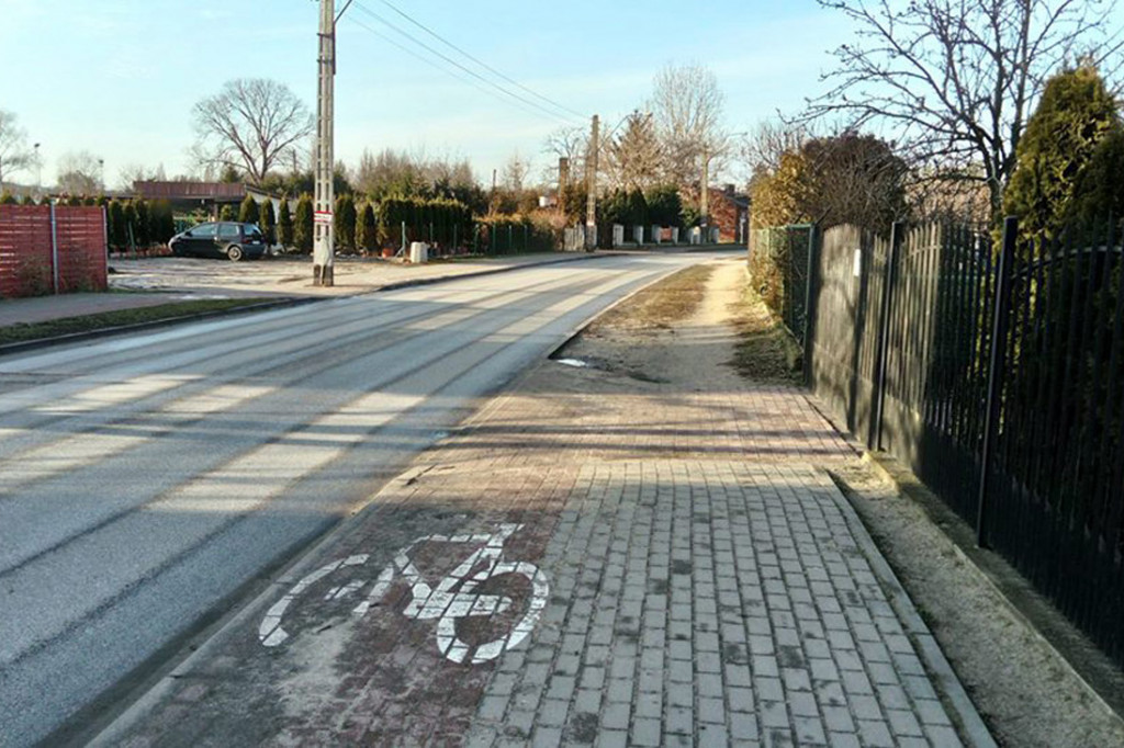 Droga rowerowa na Warsz. Przedmieściu