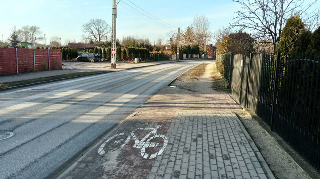 Droga rowerowa na Warsz. Przedmieściu