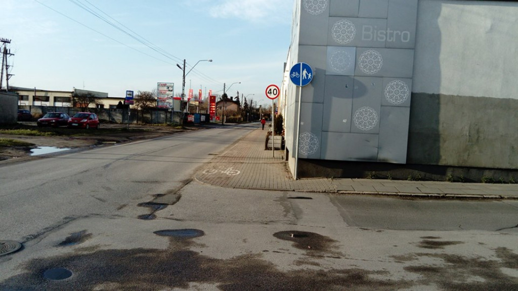 Droga rowerowa na Warsz. Przedmieściu