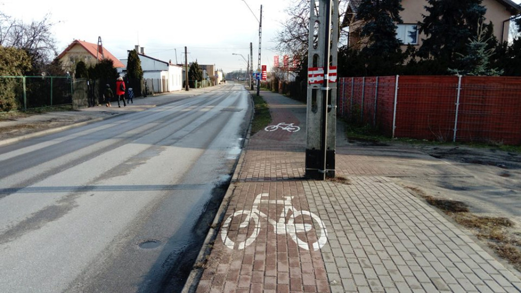 Droga rowerowa na Warsz. Przedmieściu