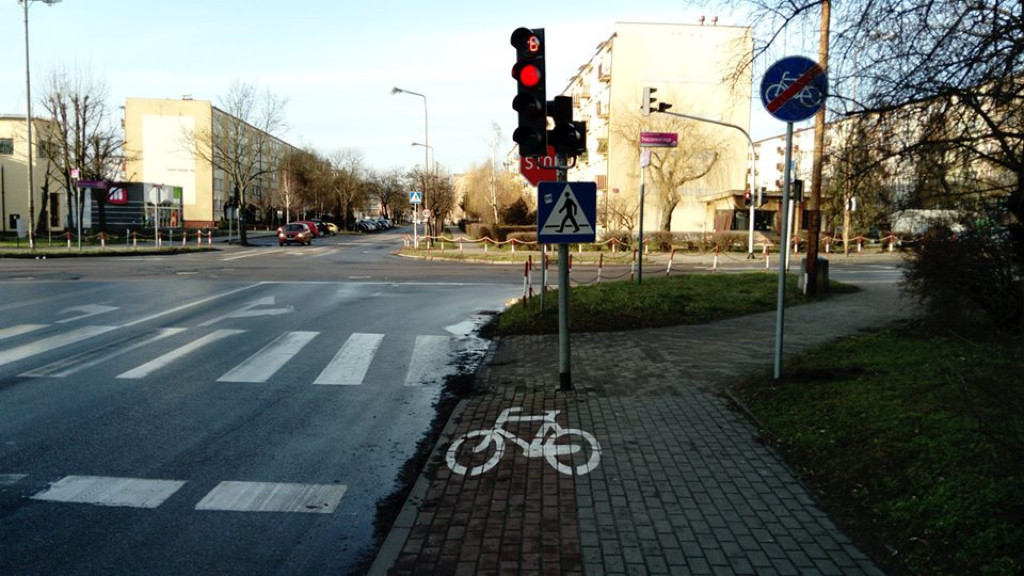 Droga rowerowa na Warsz. Przedmieściu