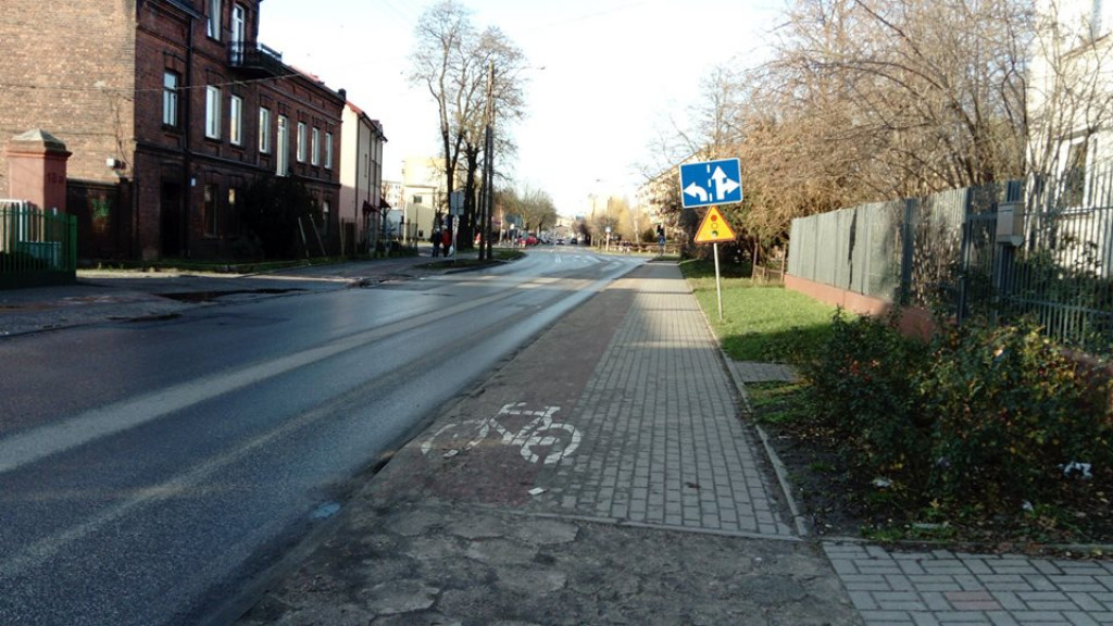 Droga rowerowa na Warsz. Przedmieściu