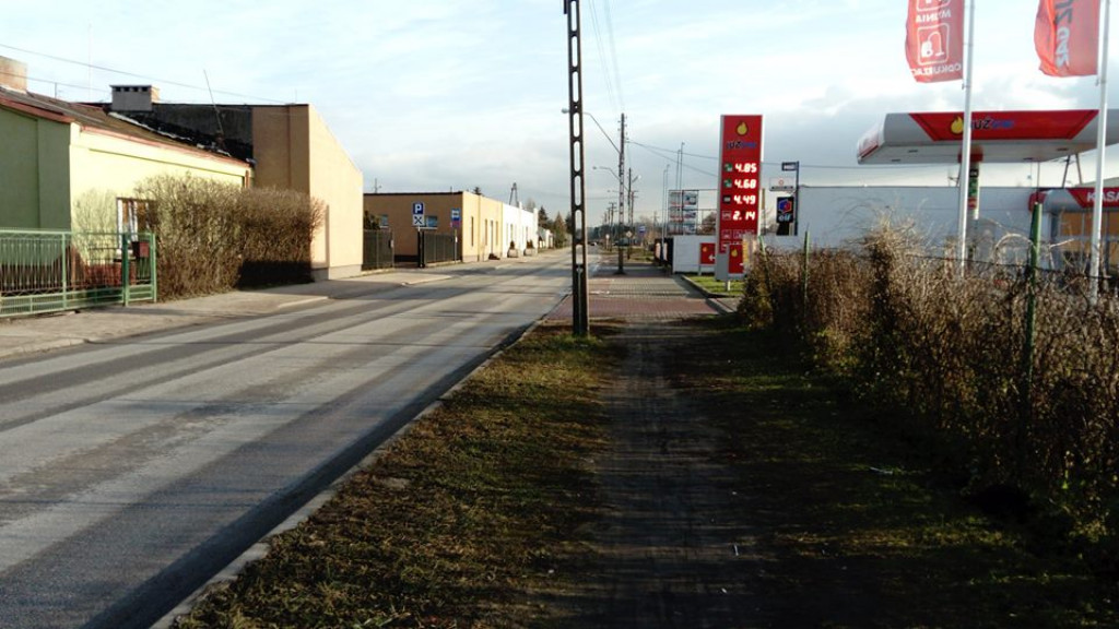 Droga rowerowa na Warsz. Przedmieściu