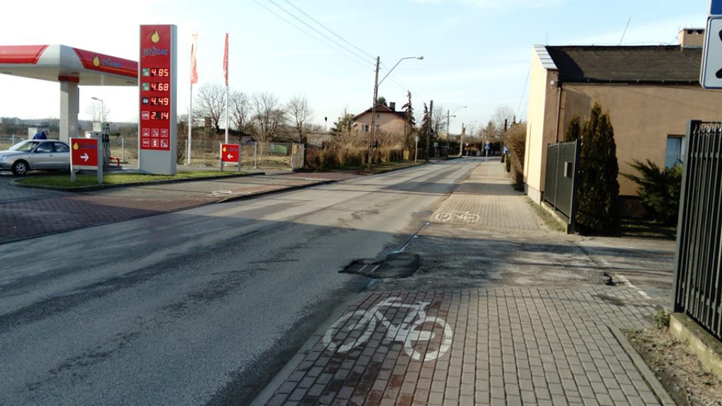 Droga rowerowa na Warsz. Przedmieściu